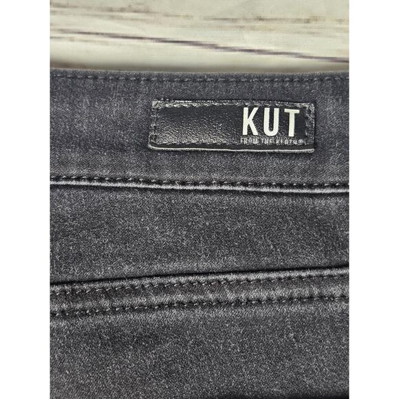 Kut From the Kloth "Donna" Jeans Womens 6 Black High Rise Ankle Skinny Dark - Picture 13 of 13